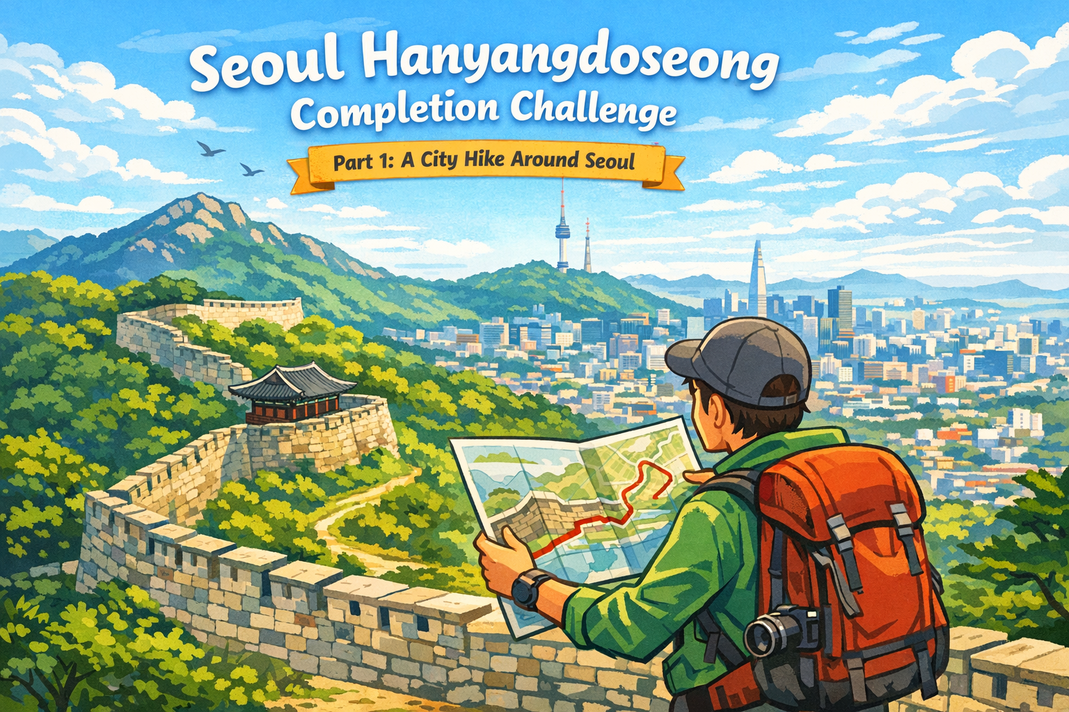 Seoul Hanyangdoseong Completion Challenge – Part 1: A City Hike Around Seoul